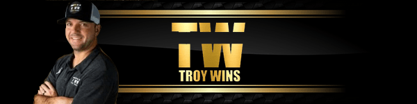 Troy Wins logo header